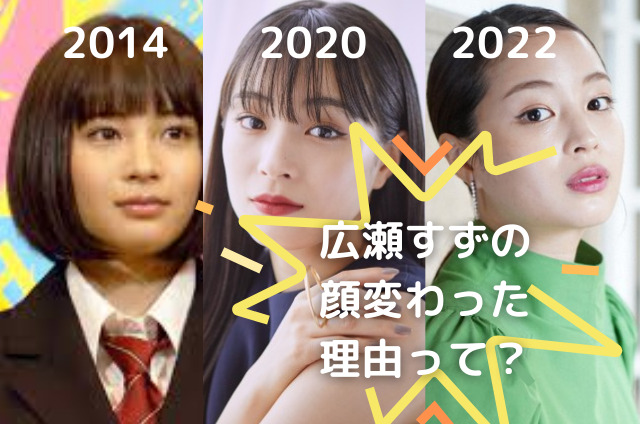 広瀬すずは太った 整形した 顔が変わった理由を比較画像で徹底検証してみた トレンドワンダーランド