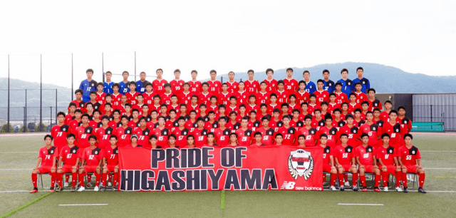 東山高校サッカー部のメンバー