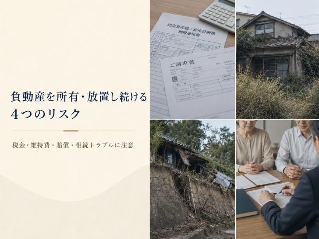 税金・維持費・賠償・相続トラブルに注意