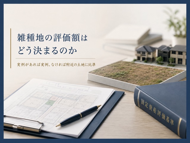 雑種地の評価額はどう決まるのか
