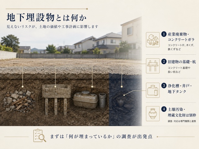 地下埋設物とは何か