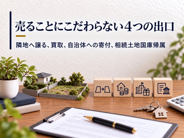 売ることにこだわらない4つの出口