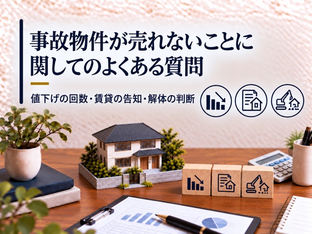 事故物件が売れないことに関してのよくある質問