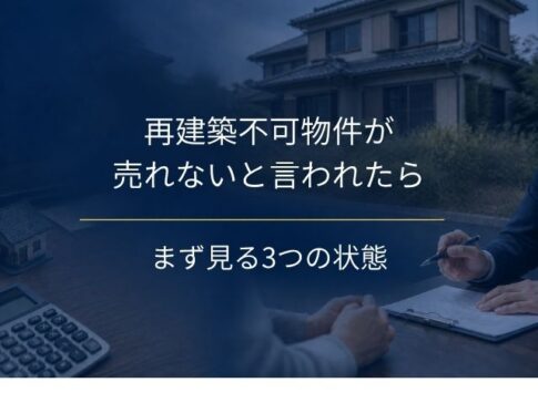 再建築不可物件が売れないときに見る3つの状態｜止まる4つの理由と、状態ごとの抜け方