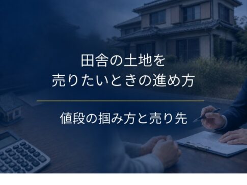田舎の土地を売りたいときの進め方｜値段の掴み方と売り先の選び方
