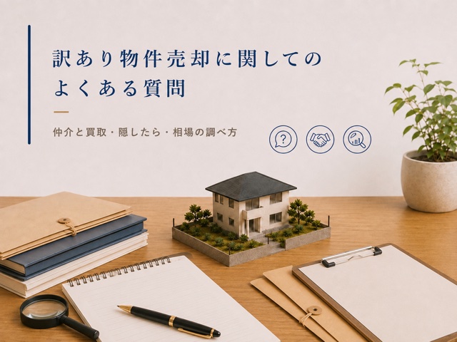 訳あり物件売却に関してのよくある質問
